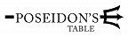 Poseidon's Table restaurant logo with a trident graphic, highlighting upscale oceanfront dining.